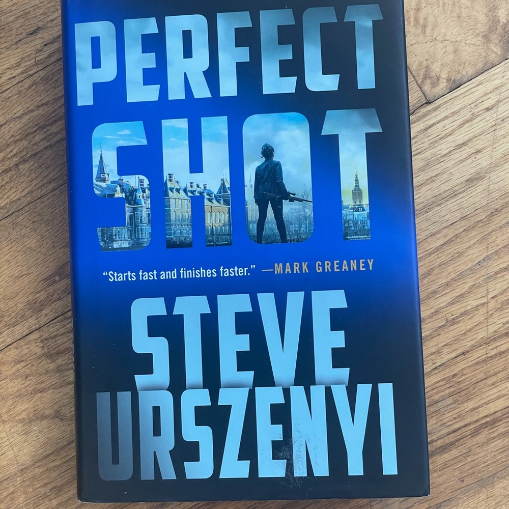 Perfect Shot by Steve Urszenyi - Blue Cover